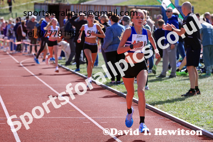 Girls Under-16s, 2026 Northern Mens 6 and Womens 4 Stage and Youngsters Relays, Silksworth, Sunderland. Photo: David T. Hewitson/Sports for All Pics